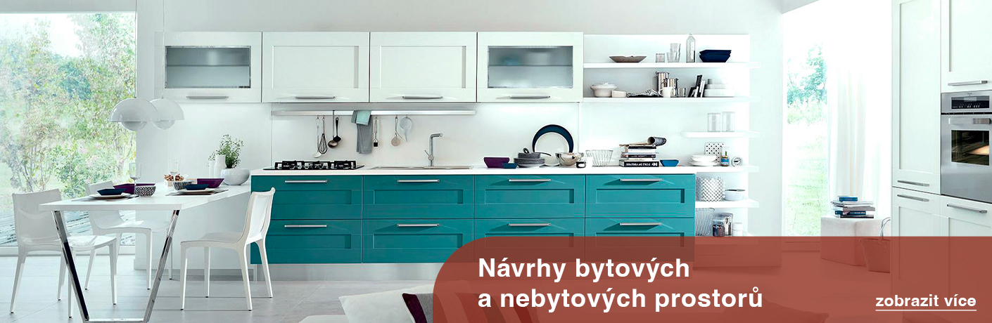 Banner - Návrhy bytových a nebytových prostorů