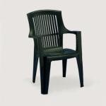 Zahradní plastová židle ARPA LUX, zelená