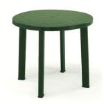 Zahradní plastový stůl TONDO, zelený