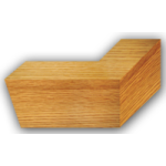 Designová postel-nožičky, Wood3-natural