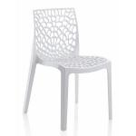 Jídelní židle GRUVIER, Bianco