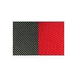 Textilní kancelářské křeslo - SE, Černo-červená