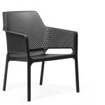 plastová židle s vysokou nosností - ST, Antracite