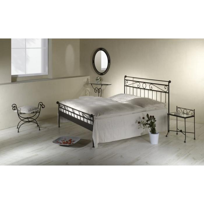 Kovová postel Romantic - IA, Postel rozměr 160x200 cm