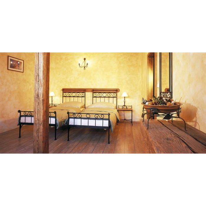 Kovová postel Romantic - IA, Postel rozměr 90x200 cm