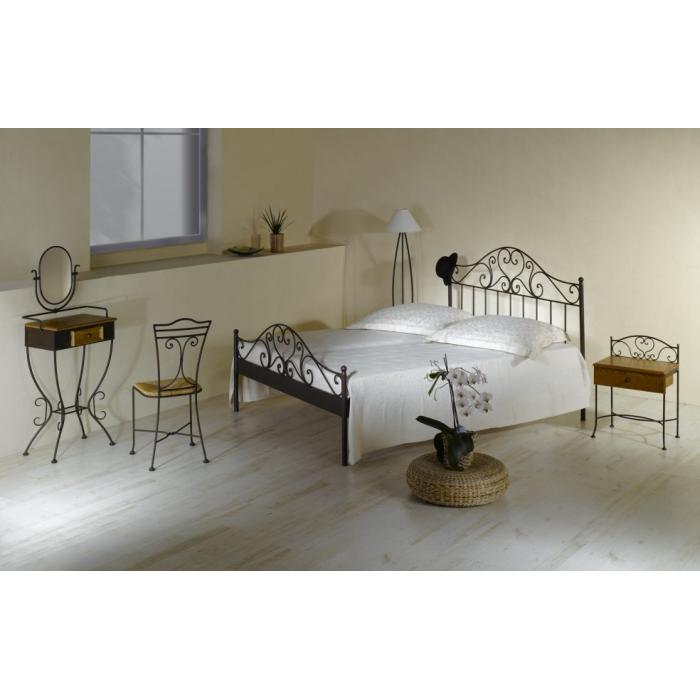 Kovová postel Malaga - IA, Postel rozměr 160x200 cm