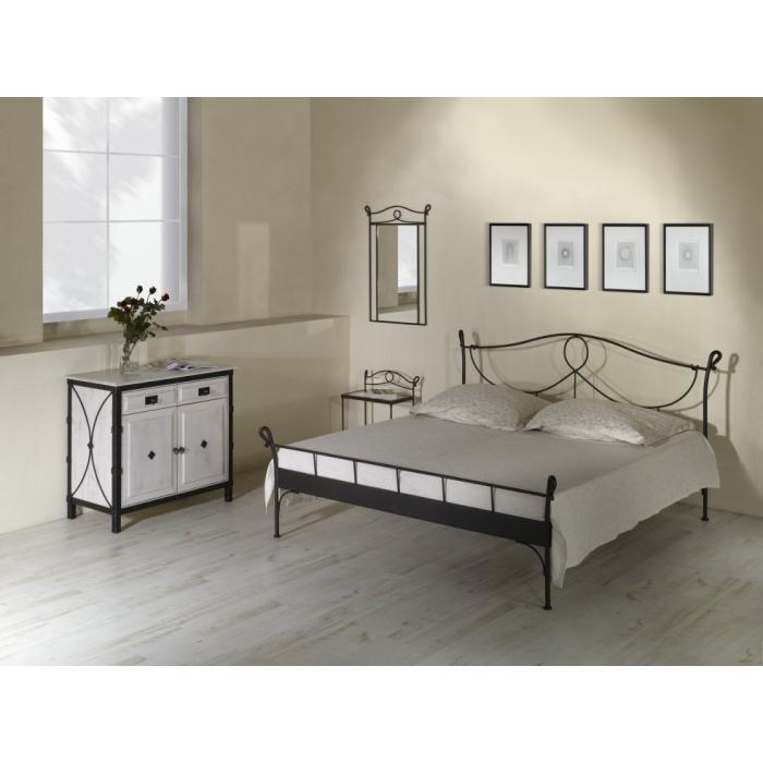 Kovová postel Modena - IA, Postel rozměr 140x200 cm