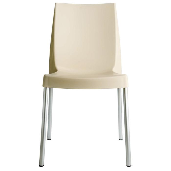 Jídelní židle s hliníkovou podnoží - ST