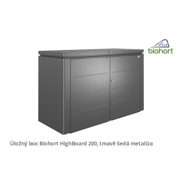 Zahradní úložný box HIGHBOARD - BH, Zahradní box  HighBoard 160 cm