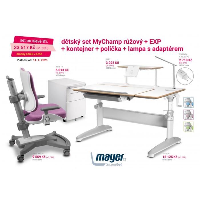 Akční set - Dětský rostoucí stůl se židlí - MA