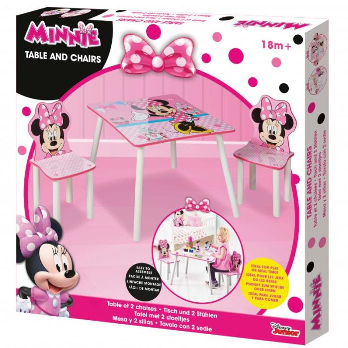 Dětský stůl s židlemi Myška Minnie - bH