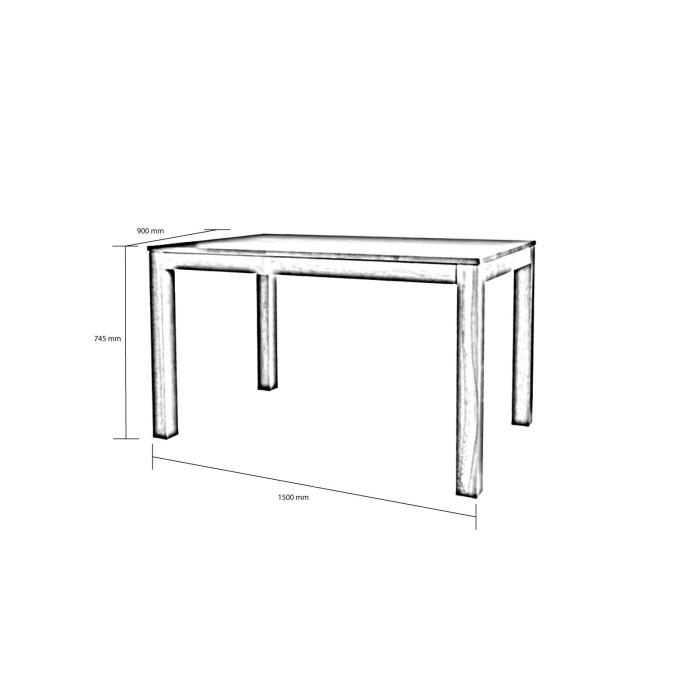 Jídelní stůl + 4 židle - SR