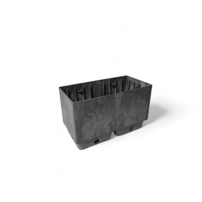Flexi element vyvýšený záhon čtverec 75 x 75 x 27 cm