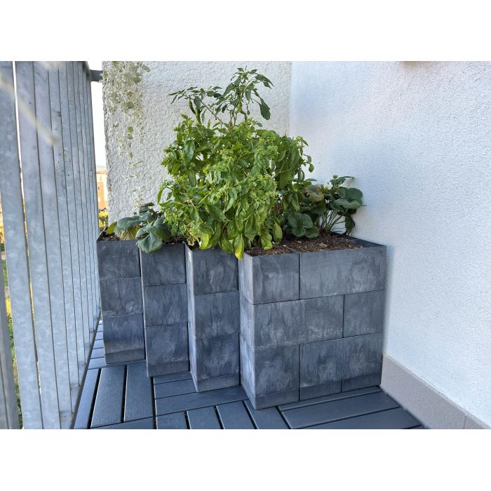 Rohový záhon Flexi element