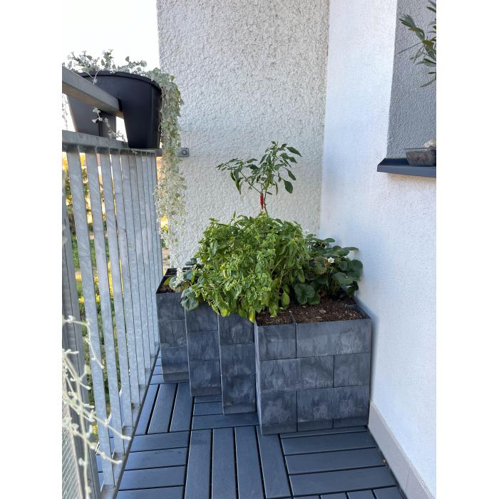 Rohový záhon Flexi element