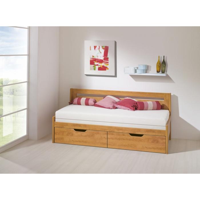 Rozkládací postel Tandem klasik bez područek - BMB, KP 788 80-160x200 oblé rohy